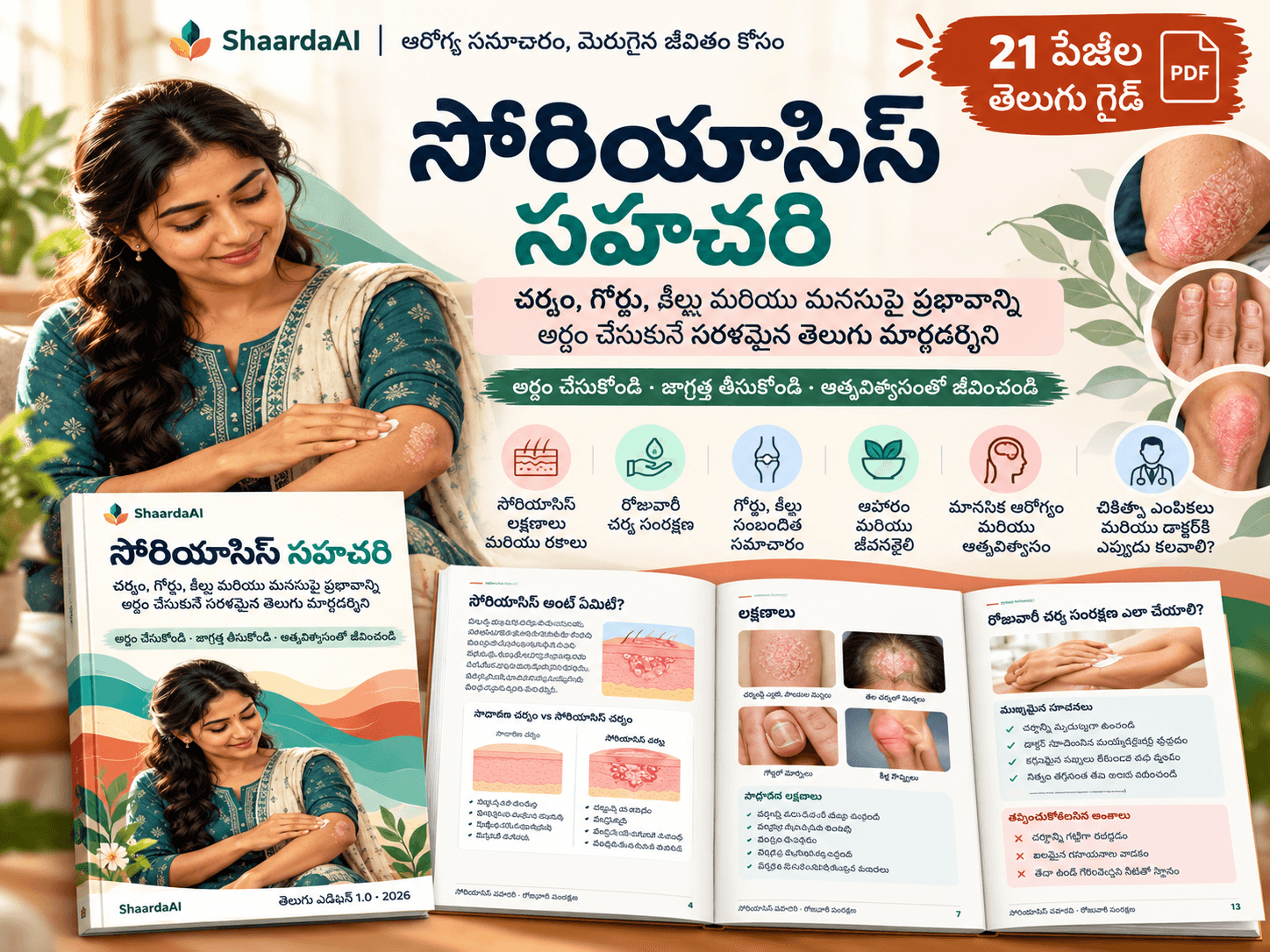 సోరియాసిస్ సహచరి – తెలుగు డిజిటల్ గైడ్