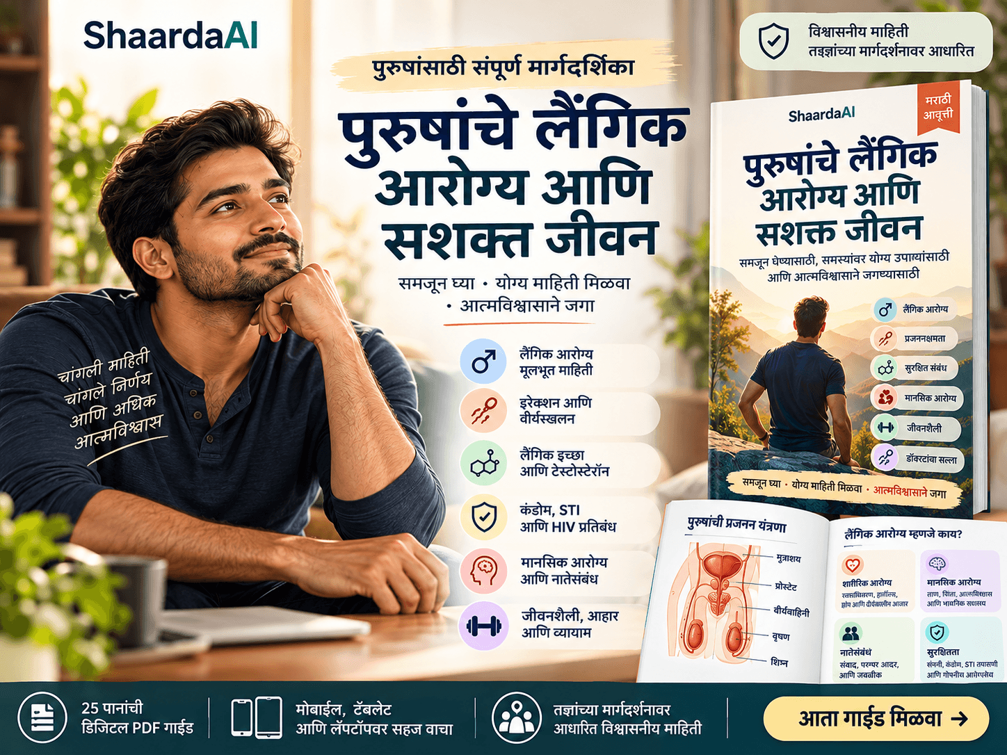 पुरुषांचे लैंगिक आरोग्य आणि सशक्त जीवन
